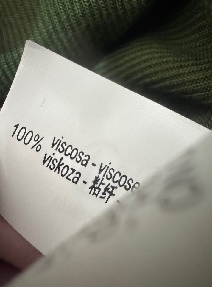 Viskoz Fitilli Kısa Kollu Tişört - Görsel 3