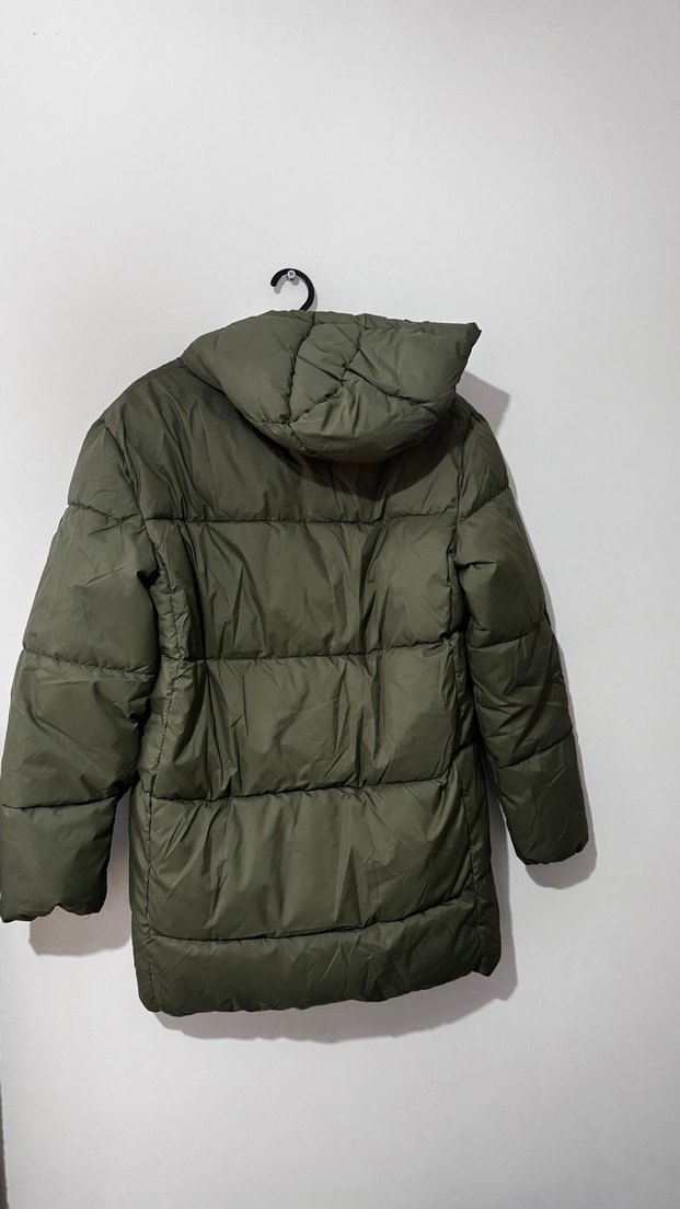 Mango Uzun Erkek Çocuk Haki Mont - Görsel 2