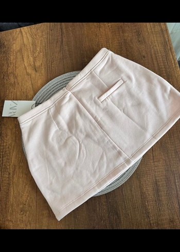 Zara Pembe Mini Etek - Görsel 4