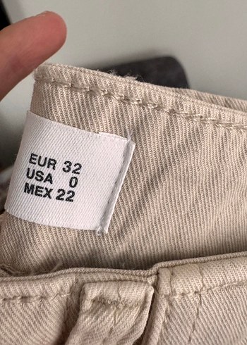 34 Beden camel Renk Pull&be KARGO ŞORT