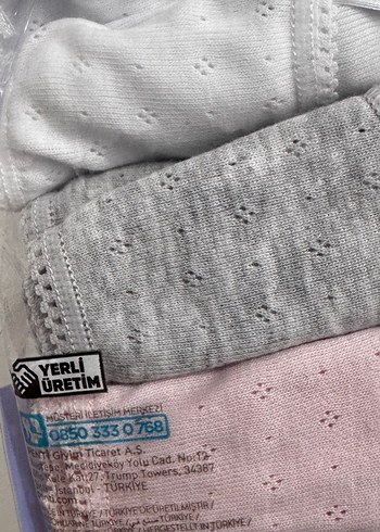 Kız Çocuk 3'lü İç Giyim - Görsel 3