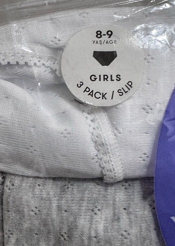 Kız Çocuk 3'lü İç Giyim - Görsel 2