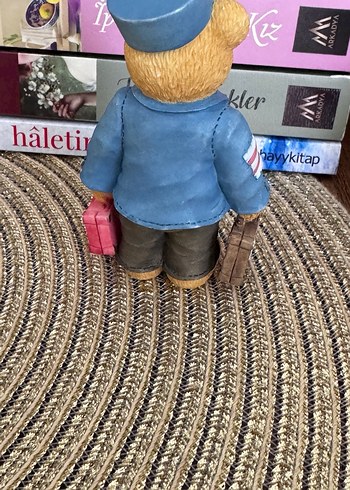 Mavi Ceketli Ayıcık Biblo - Görsel 5