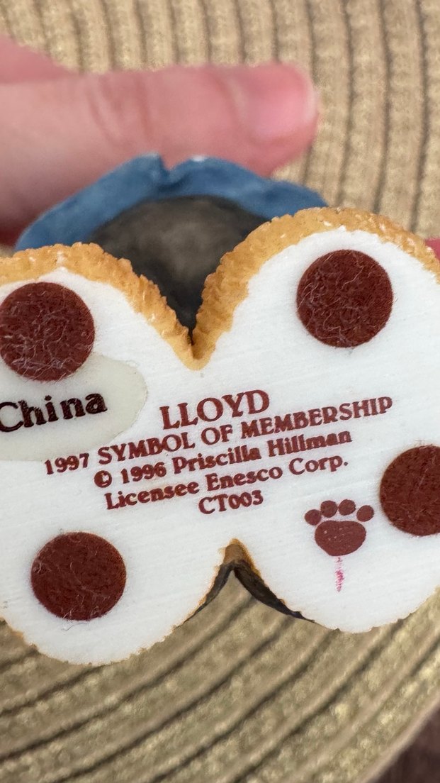 Mavi Ceketli Ayıcık Biblo - Görsel 3