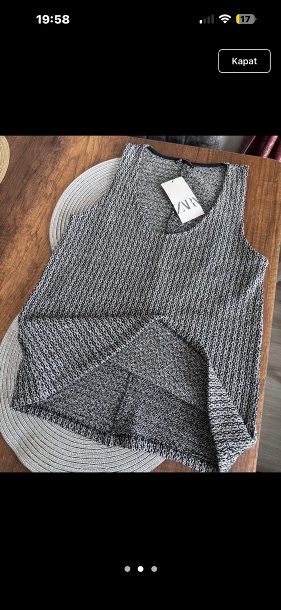 Zara Triko Top - Görsel 2