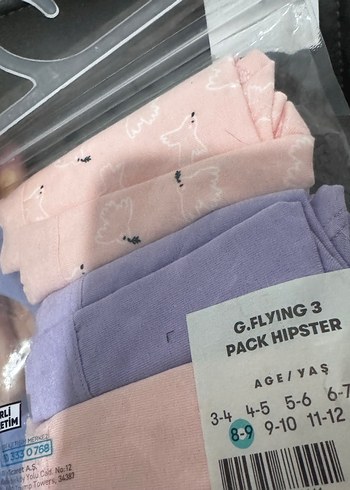 Penti Young Kız Çocuk 3'lü Pamuklu Hipster Külot - Görsel 3