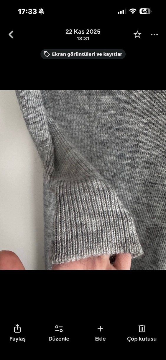 Ltb Triko Midi Elbise - Görsel 3