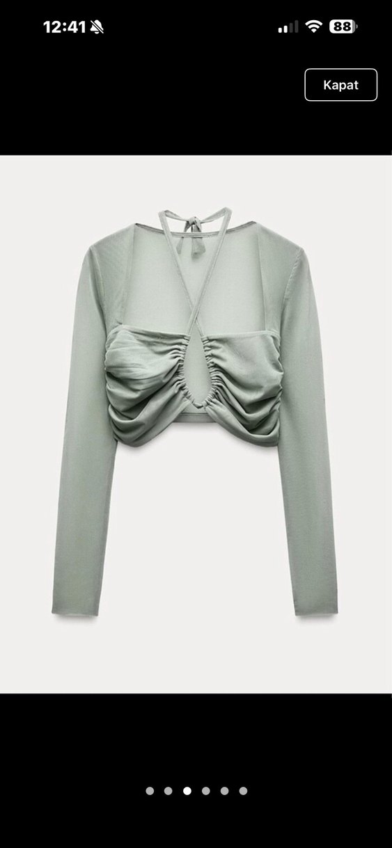 Zara  Crop Top - Görsel 4