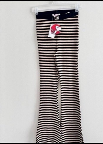 Kadın Bej Zebra Desenli Pantolon - Görsel 2