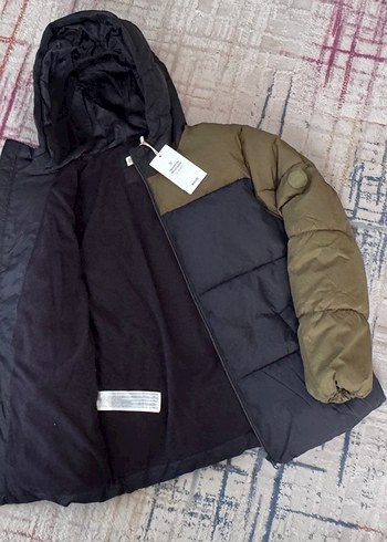 Mango Şişme Polar Mont - Görsel 4