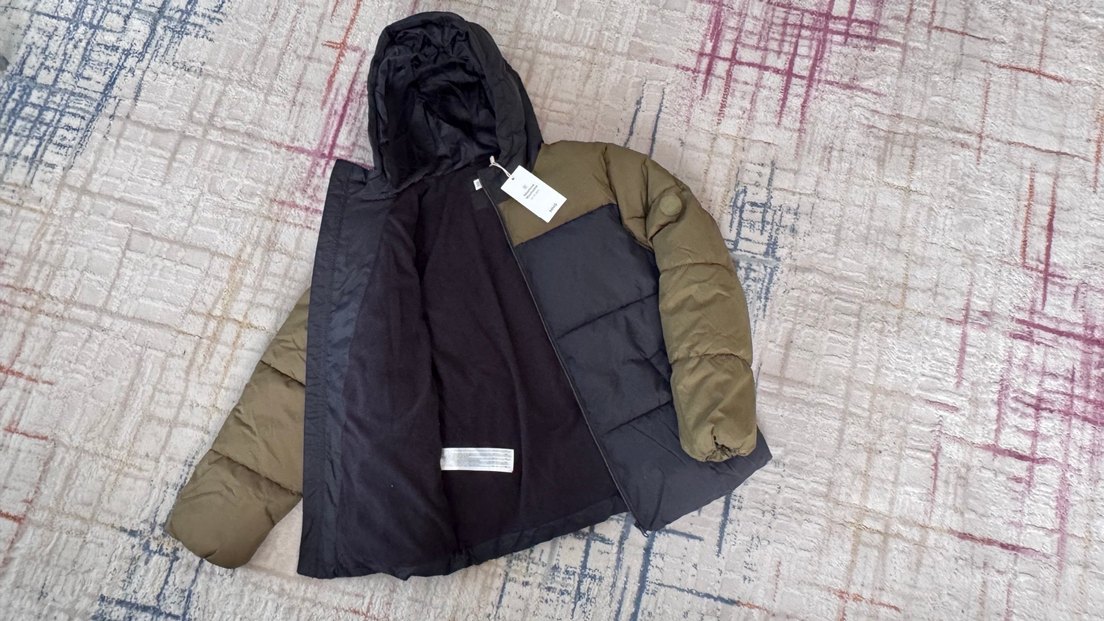 Mango Şişme Polar Mont - Görsel 4