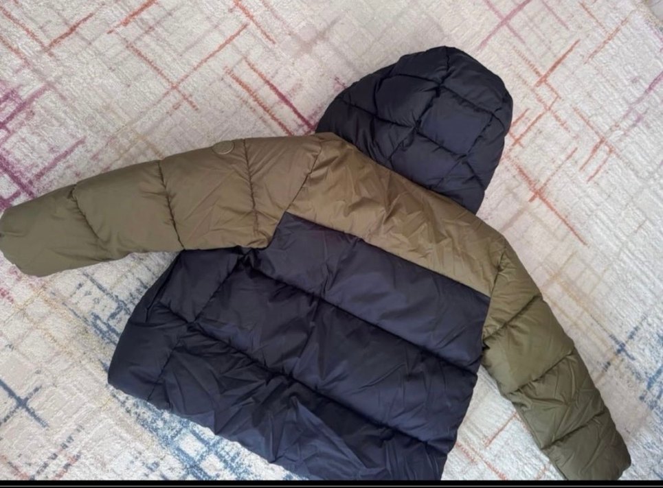 Mango Şişme Polar Mont - Görsel 5