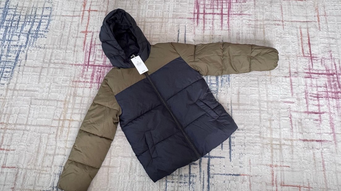 Mango Şişme Polar Mont - Görsel 3