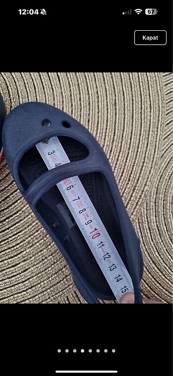 24 Beden Orgınal Crocs hiç kullanılmamış ürün