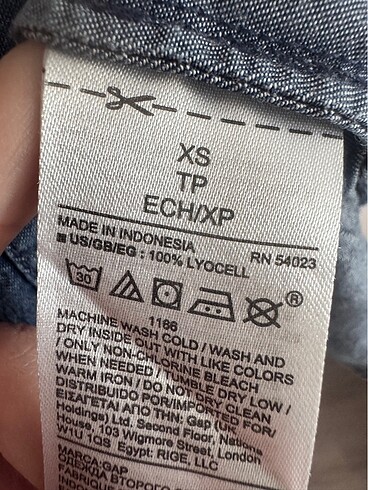 xs Beden Gap Orgınal Tulum