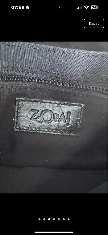 Beden Zoopa deri çanta