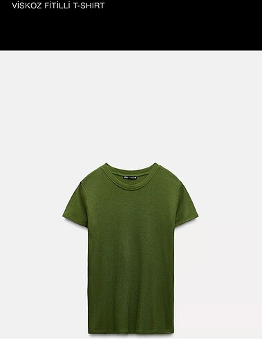 xl Beden yeşil Renk Viskoz Zara Orgınal