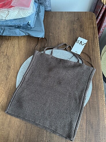 m Beden kahverengi Renk Zara Orgınal