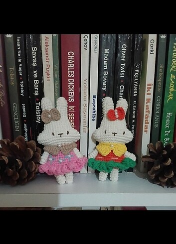 Amigurumi Tavşan Çanta Charm