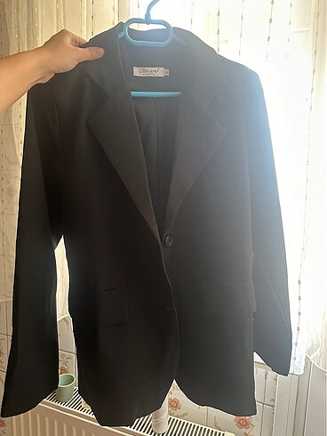 Siyah Kadın Blazer Ceket