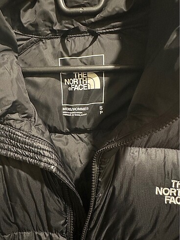 s Beden North Face Erkek Şişme Mont Siyah