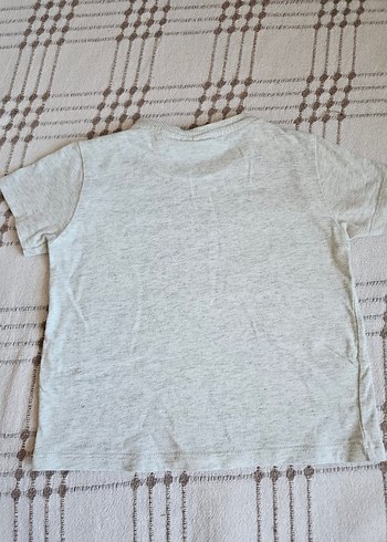 12-18 Ay Beden Zara 12-18 ay Gri Erkek Çocuk Baskılı Kısa Kollu Tişört