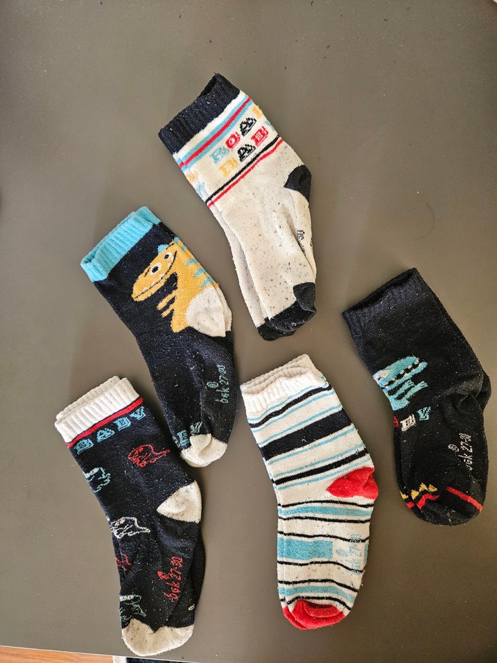 Erkek Çocuk 27-30 numaraRenkli Çorap Seti - Görsel 2