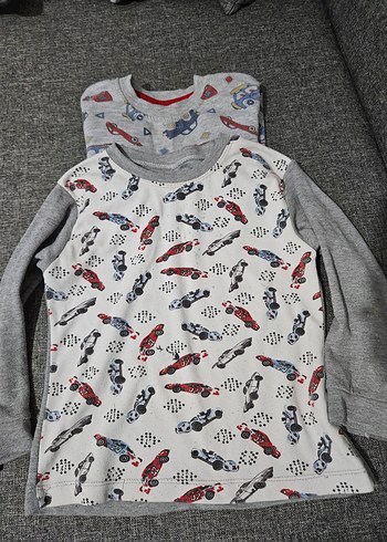 Gri Uzun Kollu Baskılı Erkek Pijama Takımı - Görsel 4