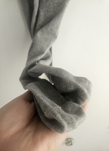 Gri uniseks külotlu çorap sıfır ürün 4 yaş - Görsel 6