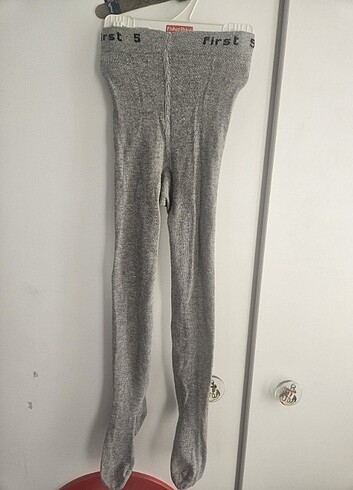 Gri kiz cocuk külotlu çorap 4 yaş  - Görsel 8