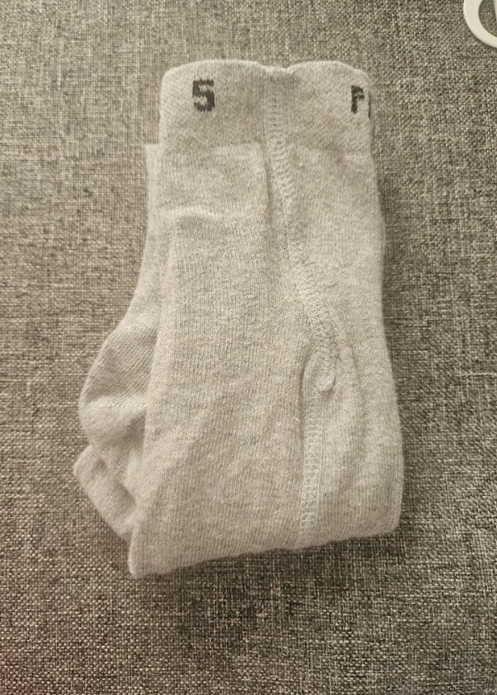 Gri kiz cocuk külotlu çorap 4 yaş  - Görsel 3