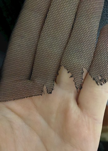 Kadın Siyah Pileli tül etek - Görsel 2