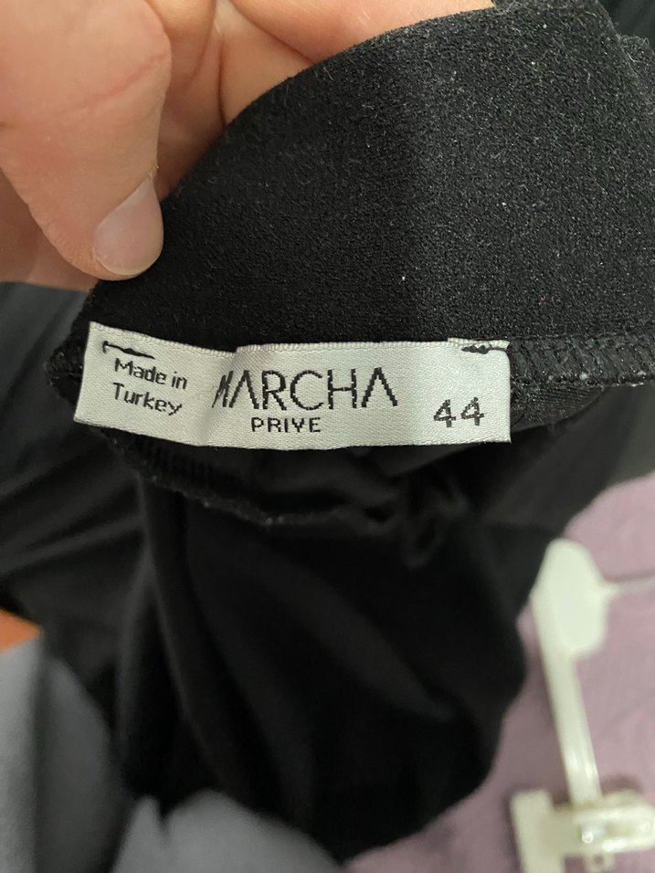 Siyah Uzun Kloş etek - Görsel 3