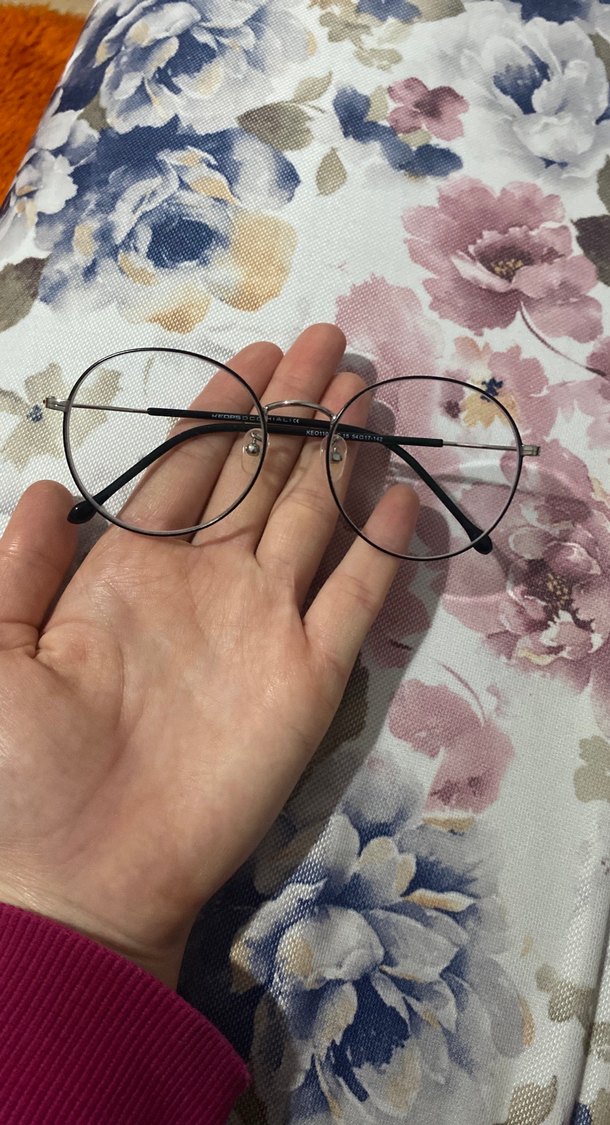 Şeffaf Bej Kadın Gözlük Çerçevesi - Görsel 2