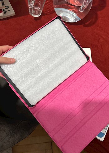  Beden Huawei Matepad 11.5 Pembe Tablet Kılıfı Dönerli