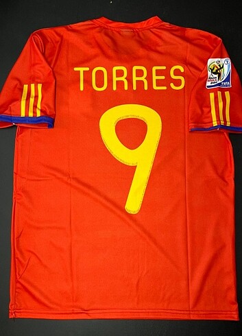 Fernando Torres ispanya milli takim retro forma 