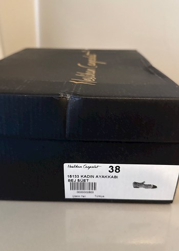 Simli Gri Siyah Kadın Babet - Görsel 3