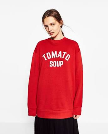 Tomato soup sweat
