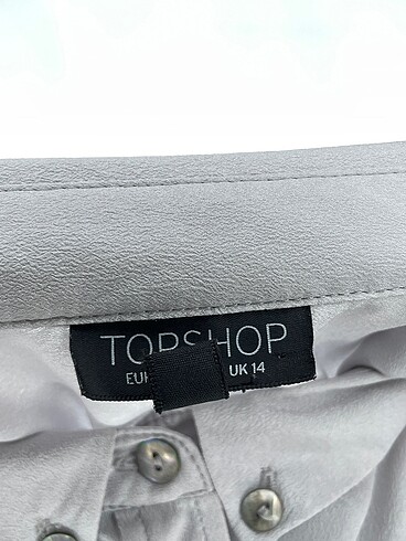 42 Beden gri Renk Topshop Gömlek %70 İndirimli.