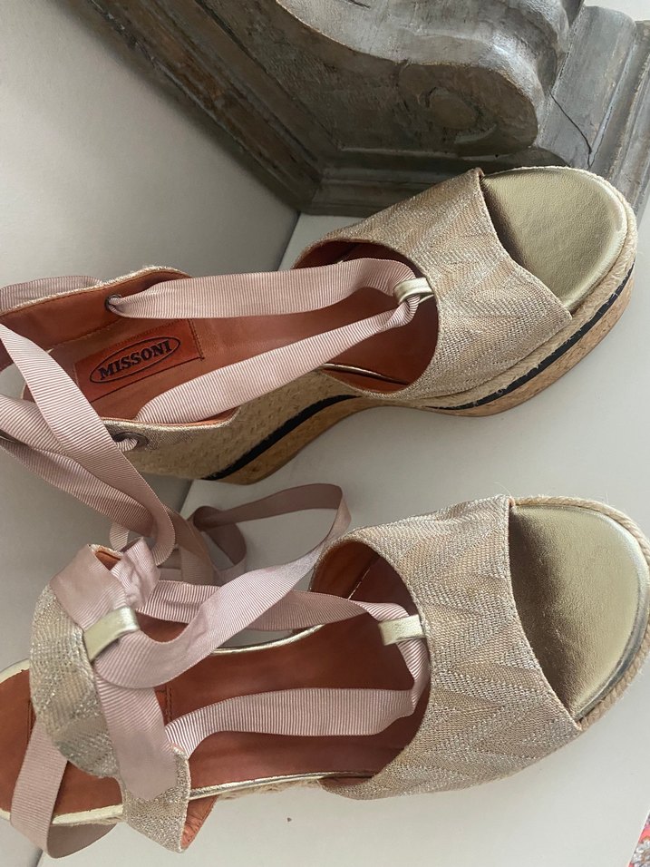 #ORİJİNAL MISSONI #MARKA KADIN PLATFOM SANDALET# - Görsel 2