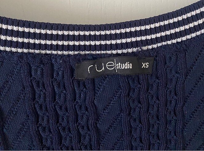 xs Beden #ORİJİNAL rue studio#MARKA KADIN CROP#