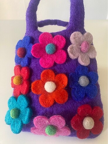 #ORİJİNAL KEÇE ELYAPIMI ÇOCUK ÇANTA# - Görsel 5