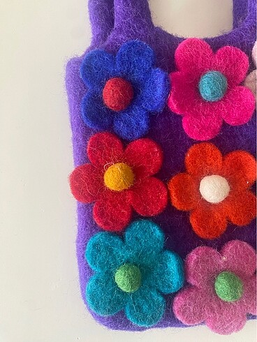 #ORİJİNAL KEÇE ELYAPIMI ÇOCUK ÇANTA# - Görsel 6