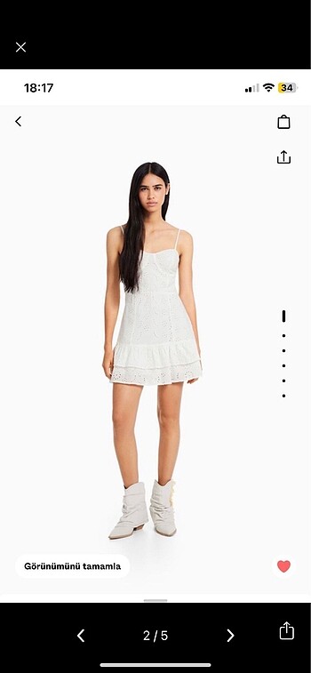 Bershka elbise