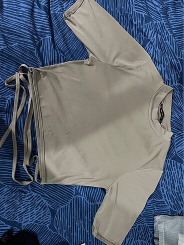 xs Beden camel Renk Trendyol bluz