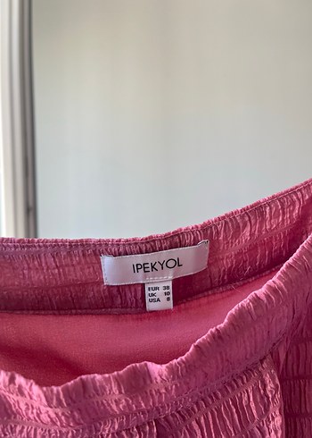 ipekyol Pembe Mini etek
