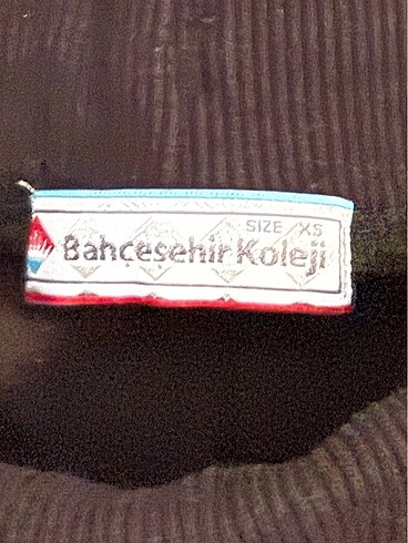 11-12 Yaş Beden Bahçeşehir Koleji Siyah Şort