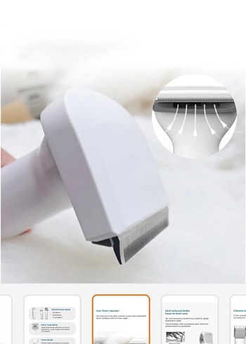 Kochler Elektrikli Tıraş ve Vakum Seti - Görsel 7