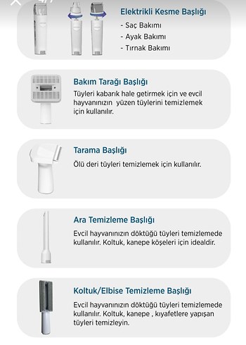 Kochler Elektrikli Tıraş ve Vakum Seti - Görsel 8