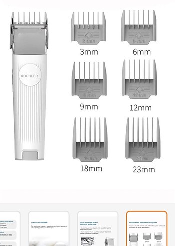 Kochler Elektrikli Tıraş ve Vakum Seti - Görsel 3